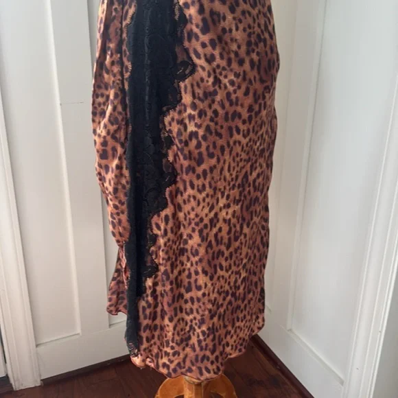 Free People HAH Dancing Queen Printed Slip Dress Size S - Picture 7 of 13